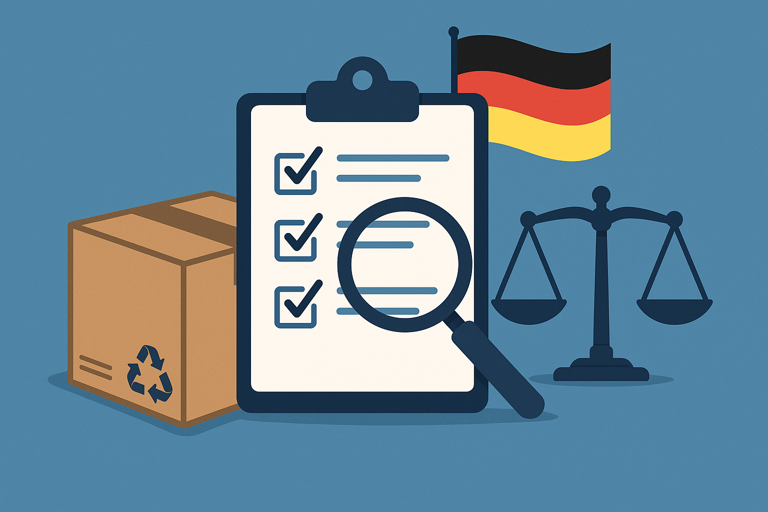 Verpackungsgesetz Prüfung